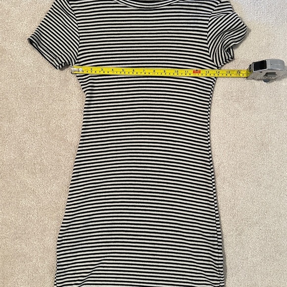 Brandy Melville Black and White Cotton Dress - Picture 4 of 6